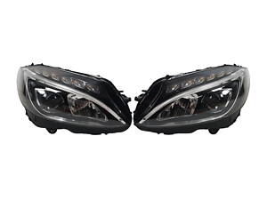 Передние фары Led High Perormance (комплектные) на Mercedes-Benz C-Class W205 2014-2018 года