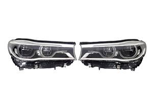 Передние фары на BMW 7 Series G11/G12 2015-2019 ( Full Led Adaptive Европа)