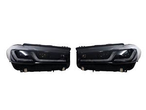 Передні фари ( в стилі LCI Full Led Shadow ) на BMW 5 Series G30 / G31 2017-2020 року