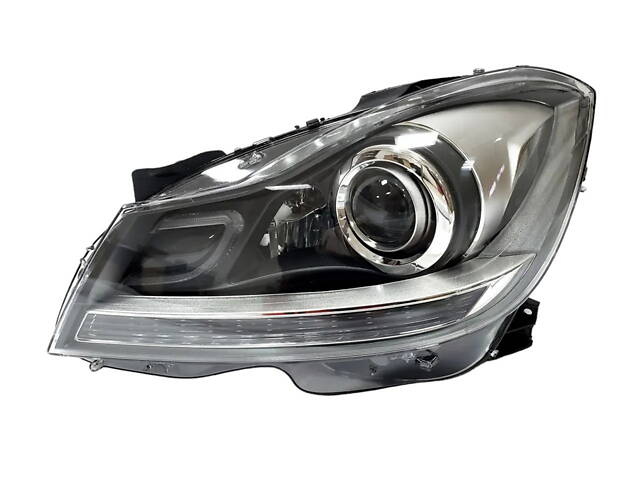 Передние фары (Xenon Adaptive) без блоков на Mercedes-Benz C-Class W204 2007-2014 года - Фото 2