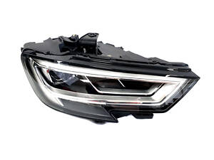 Передние фары LED (RH) без блоков на Audi A3 8V 2016-2020 года.