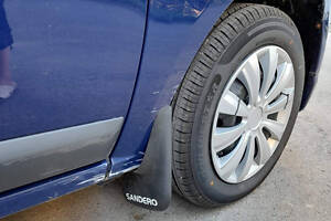 Передние брызговики (2 шт.) для Renault Sandero 2007-2013 гг