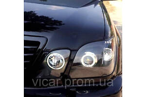 Передні фари - лінза та LED Lexus LX 470 (1998-2007)