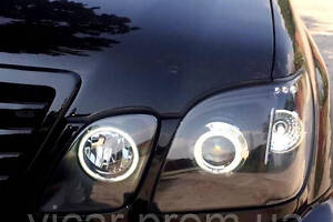 Передні фари - лінза та LED Lexus LX 470 (1998-2007)