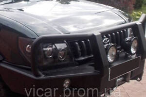 Передні фари (чорні) Toyota Land Cruiser Prado 90 (1996-2002)