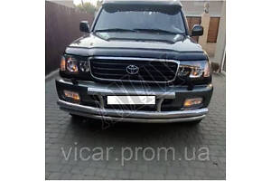 Передні фари (хромові) Toyota Land Cruiser 100 (1998-2005)