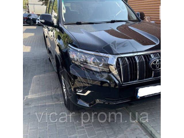 Передні фари, оптика головного світла (Full Led лінза) Toyota Land Cruiser Prado 150 (2018-2023)