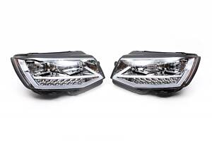 Передние фары LED Silver (2 шт) для Volkswagen T6 2015-2024,