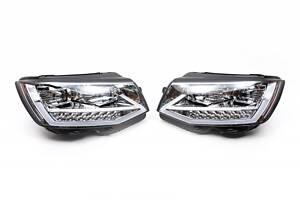 Передние фары LED Silver (2 шт) для Volkswagen T6 2015-2024,