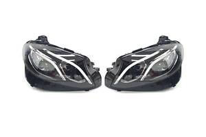 Передние фары на Mercedes E-Class W213 2016-2020 года ( Led Hight Performance )