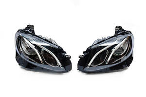 Передні фари OEM 2016-2020 (2 шт, без блоків, LED) для Mercedes E-сlass W213 рр