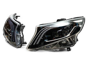 Передние фары LED в стиле Maybach (для Vito, комплект 2 шт.) для Mercedes Vito/V-class W447 2014- гг