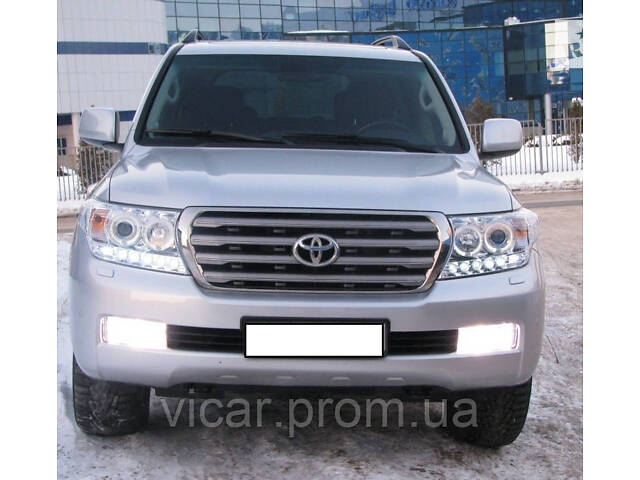 Передние потивотуманные фары, допы, ПТФ: Toyota Land Cruiser 200 (2008-2012) - Фото 2