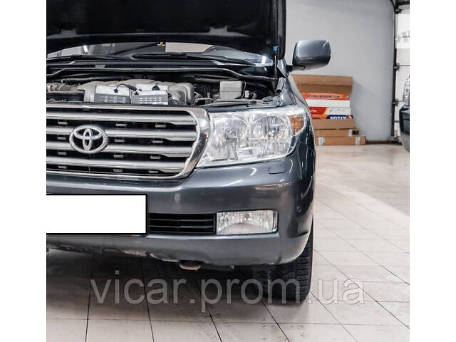 Передние потивотуманные фары, допы, ПТФ: Toyota Land Cruiser 200 (2008-2012) - Фото 10