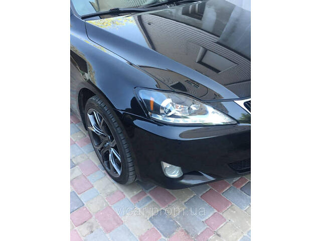 Передние тюнинг фары (Линза + Диодная полоска) Lexus IS 250 (XE20) 2006-2012 - Фото 2