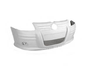 Передний бампер (накладка, под покраску) для Volkswagen Caddy 2004-2010 гг