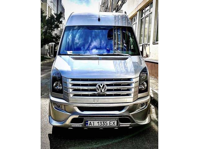 Передний бампер 2012-2025 (Sport-3, под покраску) для Volkswagen Crafter - Фото 13