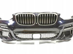 Передний бампер м пакет 6xPDC ICAM USA шторки BMW G01 X3 G02 X4 416 CARBON