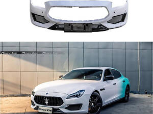 Передний бампер с решеткой для Maserati Quattroporte 2013- рр