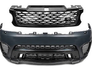 Передний бампер с решеткой SVR (2014-2018) для Range Rover Sport