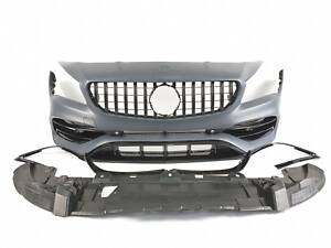 Передний бампер (стиль CLA45 AMG) на Mercedes-Benz CLA-Class C117 2013-2017 года