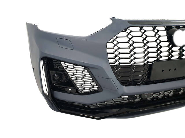 Передний бампер (стиль RS) V1 на AUDI Q5 80A 2020-2023 года - Фото 2