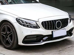 Передний бампер в сборе (AMG C63-designs 2018-2021) для Mercedes C-сlass W205