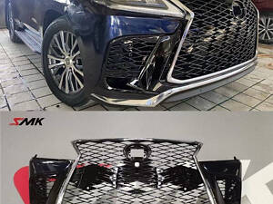 Передній бампер в стилі LX600 2024 (для 2016-2021) для Lexus LX570/450d