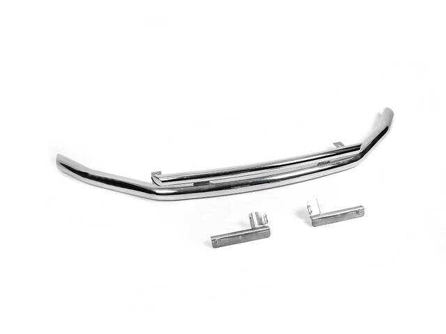Передний двойной ус ST014 (нерж) 70/48 мм для Nissan Qashqai 2007-2010 гг - Фото 3