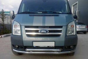 Передний ус ST014 (2006-2014, нерж.) для Ford Transit