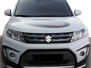 Передний ус ST015 (нерж) для Suzuki Vitara 2015-2024 гг.