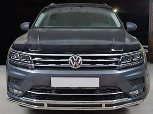 Передняя защита ST016 (нерж) для Volkswagen Tiguan 2016-2024