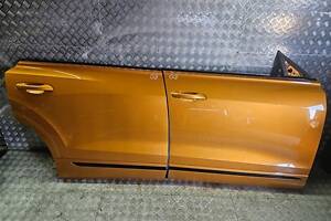 Передняя правая дверца Audi Q8 4M 4M8 17+ LY2Y Dragon Orange