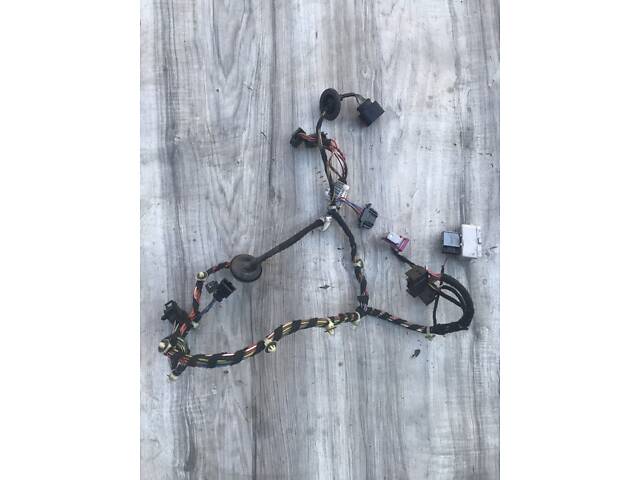 Передняя правая проводка двери Skoda Octavia A5 1.6 бензин лифтбек 2005 г, б/у 1Z0 121 AT. - Фото 1