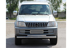 Передняя дуга ST014 (нерж.) для Toyota Land Cruiser 90 Prado