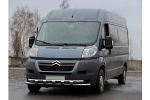 Передняя дуга ST015 (нерж.) для Fiat Ducato 2006-2024 и