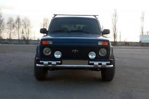 Передняя дуга ST015 (нерж.) для Lada Niva и Urban