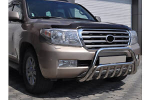 Передняя дуга WT002 (нерж.) для Toyota Land Cruiser 200