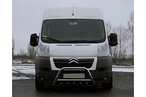 Передняя дуга WT003 (нерж.) для Citroen Jumper 2007-2024 и