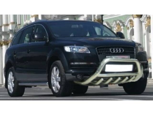 Передняя дуга WT003 (нерж.) d60 для Ауди Q7 2005-2015 гг - Фото 1