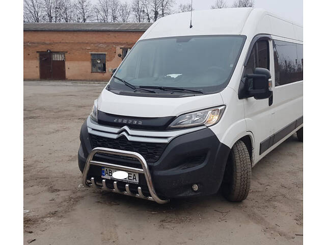 Передняя дуга WT003 (нерж.) для Citroen Jumper 2007-2025 гг - Фото 3