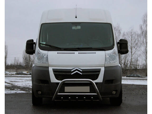Передняя дуга WT003 (нерж.) для Citroen Jumper 2007-2025 гг - Фото 1