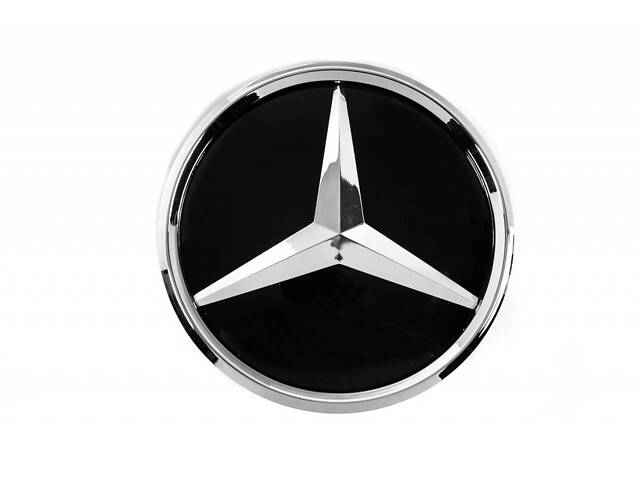 Передняя эмблема под стеклом, хром окантовка a2058806406 (2010-2015) для Mercedes Viano 2004-2014 гг - Фото 1