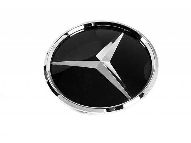 Передняя эмблема под стеклом, хром окантовка a2058806406 (2010-2015) для Mercedes Viano 2004-2014 гг - Фото 2