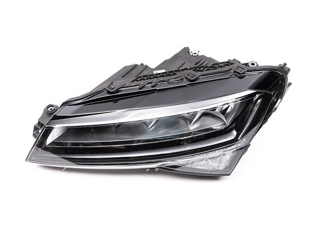 Передняя фара LED (Левая, Оригинал, Б/У) для Skoda Superb 2015-2024 гг. - Фото 2