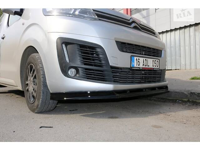 Передняя лип юбка (ABS) для Citroen Jumpy/Dispatch 2017- гг - Фото 7