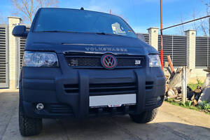 Передняя накладка губа (под покраску) для Volkswagen T5 Transporter 2003-2010 гг