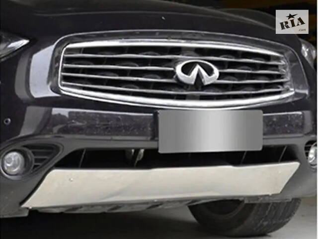 Передняя накладка Libao (пластик) для Infiniti QX70 2013-2024 гг