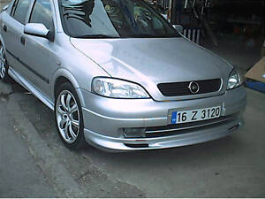 Передняя нижняя накладка HB (под покраску) для Opel Astra G classic 1998-2012 гг.