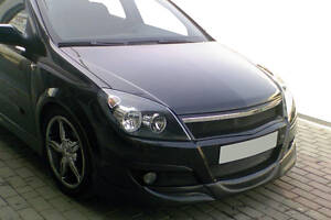 Передняя нижняя юбка HB V1 (под покраску) для Opel Astra H 2004-2013 гг